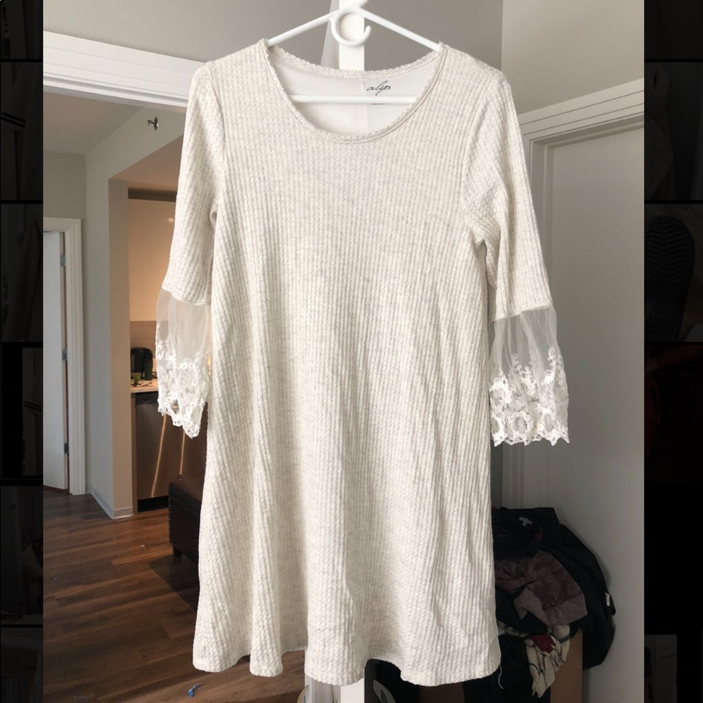 Dainty off white dress